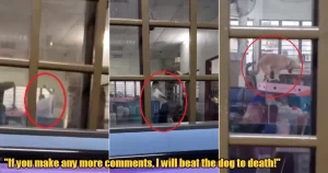 Datuk Violently Abuses Pet Dog, Threatens To Kill It After Employee Confronts Him
